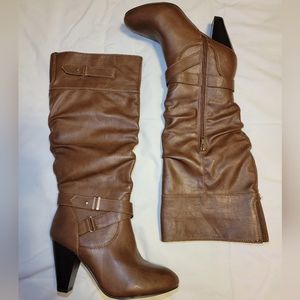 Rampage brown healed boot